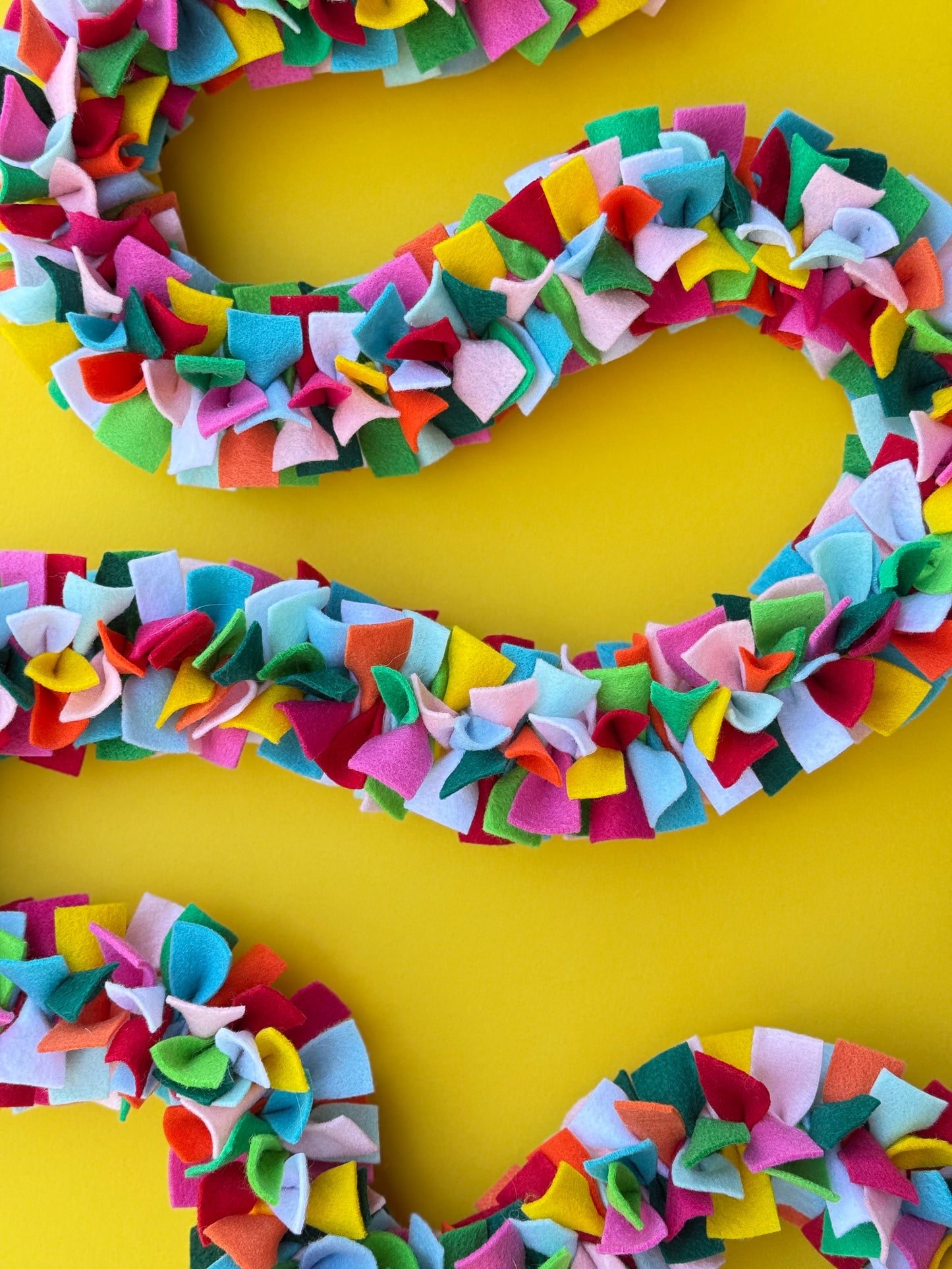 Handmade Felt Garland