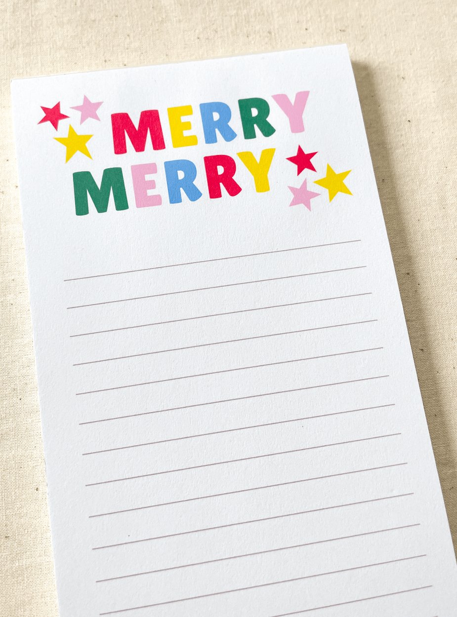 Merry Merry Notepad