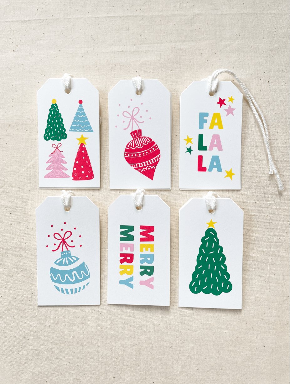 Holiday Menagerie Gift Tags