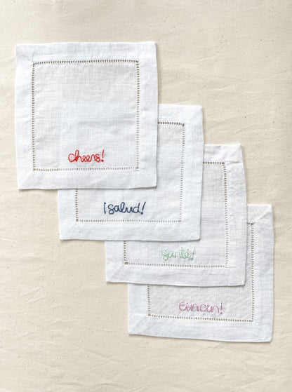 Cheers Cocktail Napkins