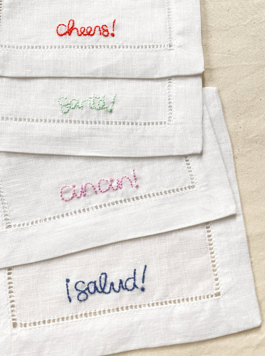 Cheers Cocktail Napkins