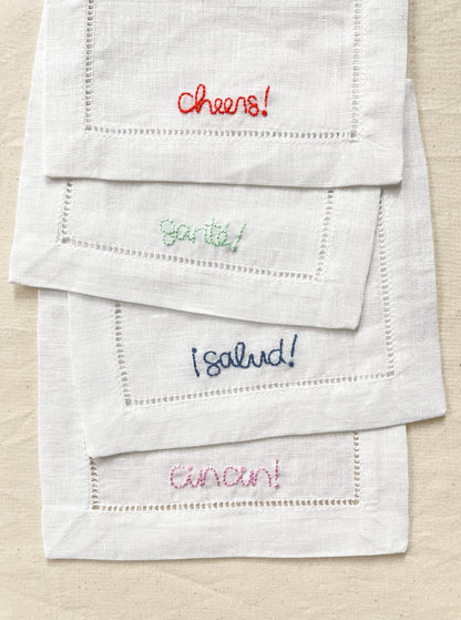 Cheers Cocktail Napkins