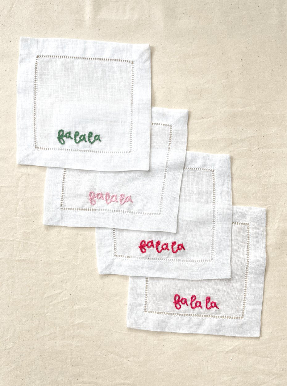 Fa La La Cocktail Napkins