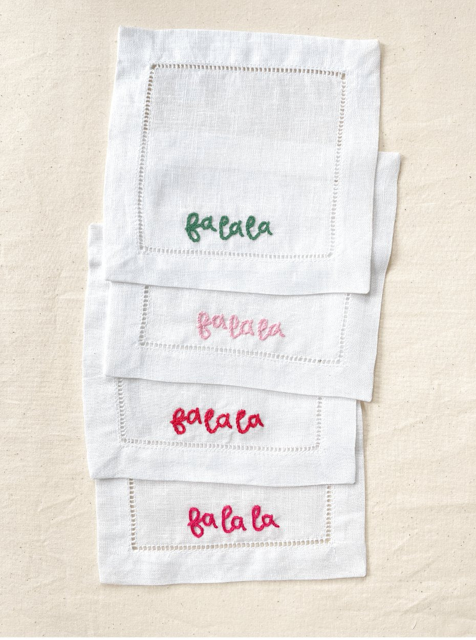 Fa La La Cocktail Napkins