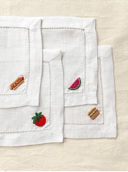 Summer Foods Cocktail Napkins