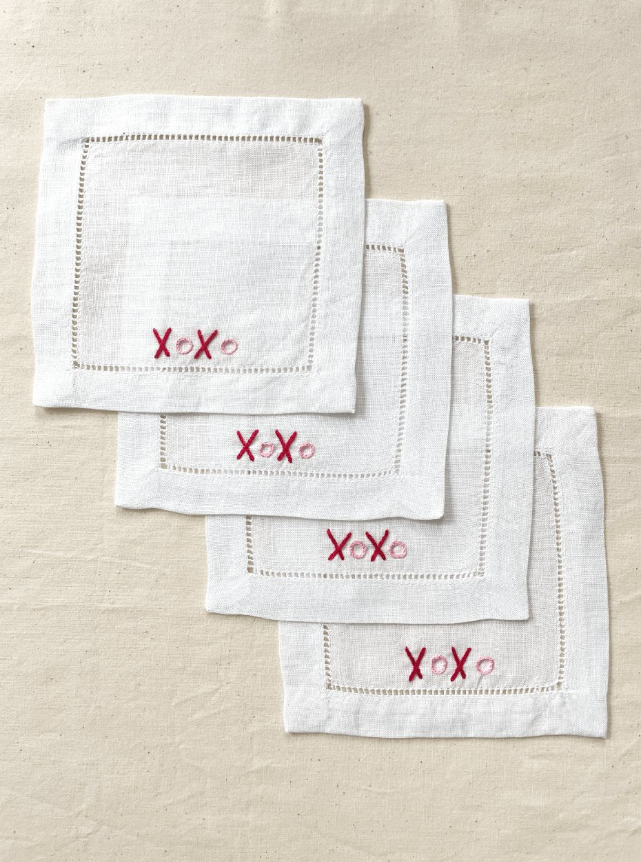 XOXO Cocktail Napkins