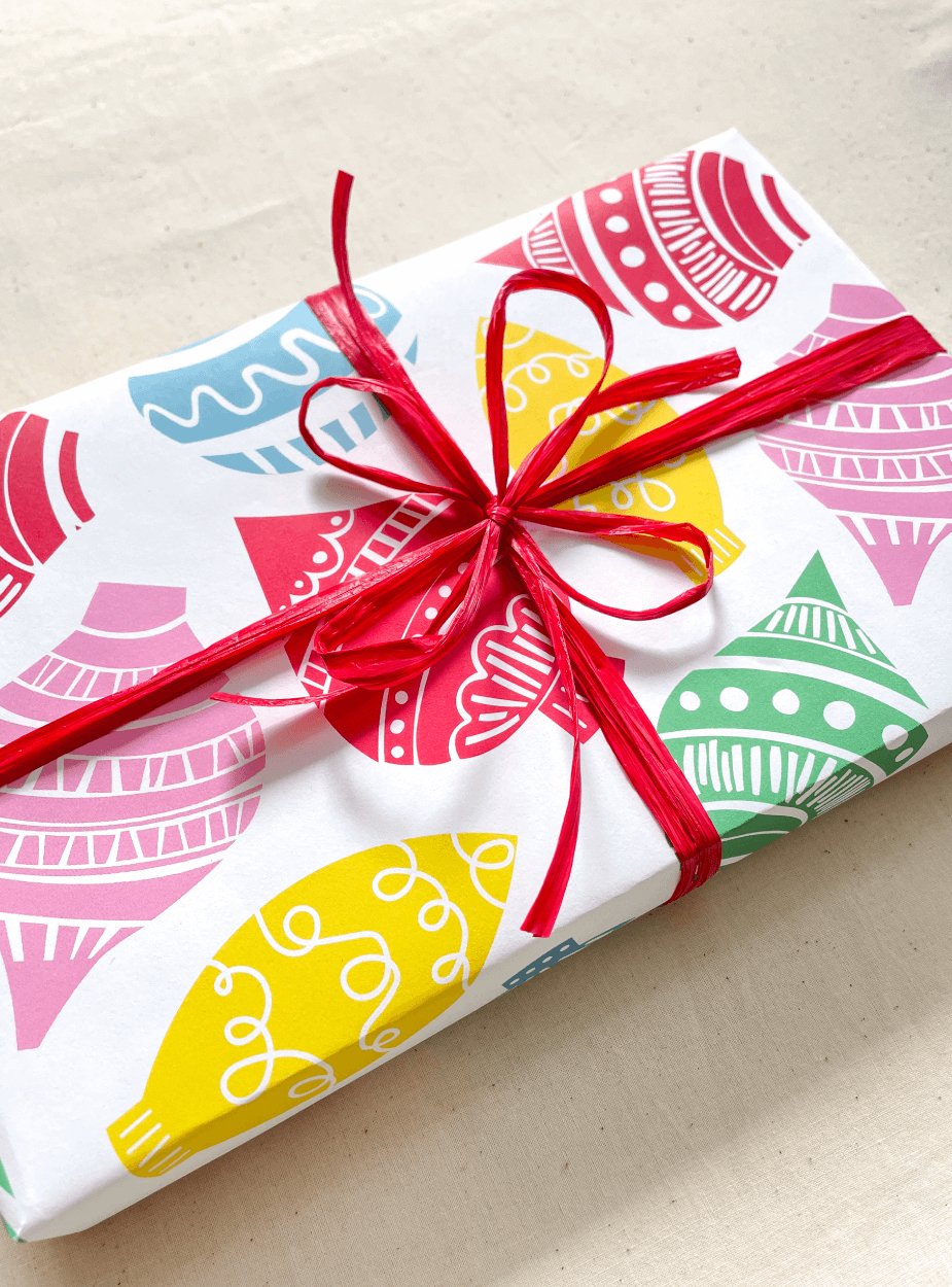Ornaments Gift Wrapping Paper