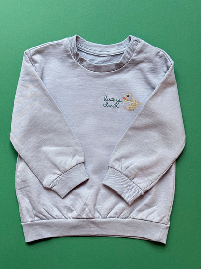 Lucky Duck Toddler Sweatshirt | 18mos