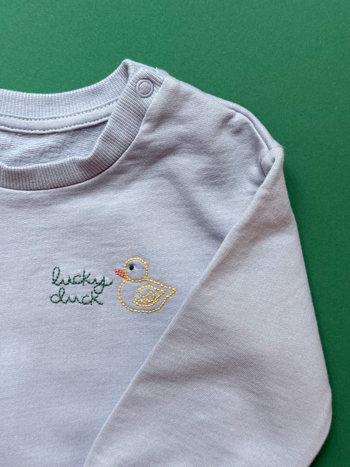 Lucky Duck Toddler Sweatshirt | 18mos