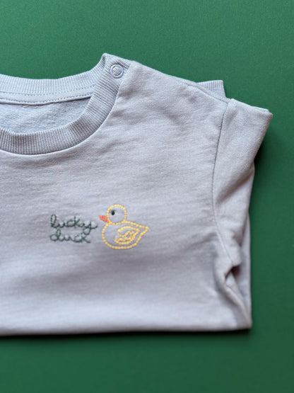 Lucky Duck Toddler Sweatshirt | 18mos