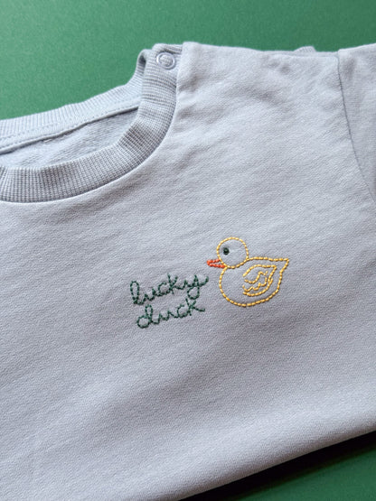 Lucky Duck Toddler Sweatshirt | 18mos