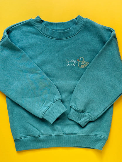 Lucky Duck Kids Sweatshirt | 5-6T