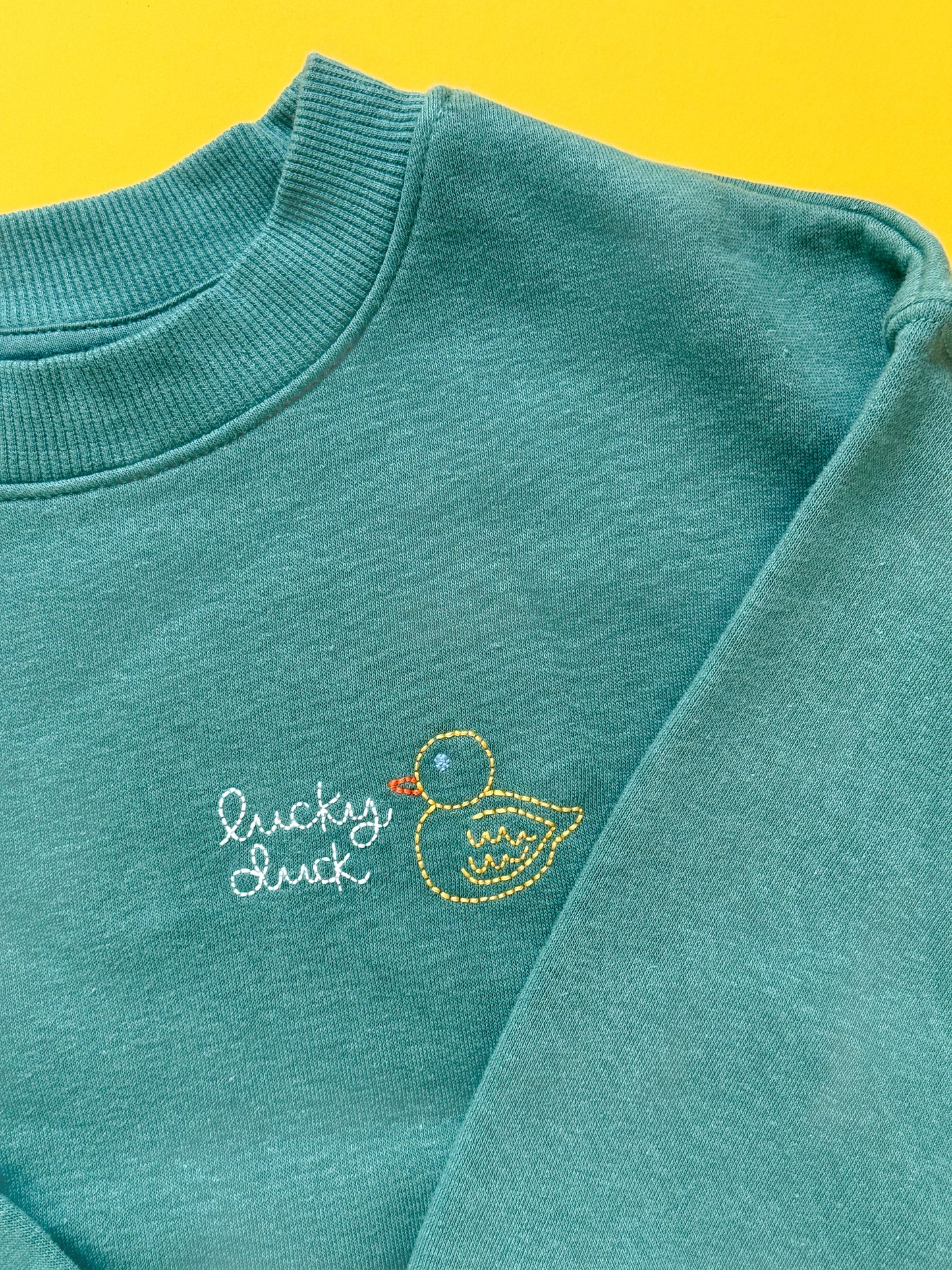 Lucky Duck Kids Sweatshirt | 5-6T