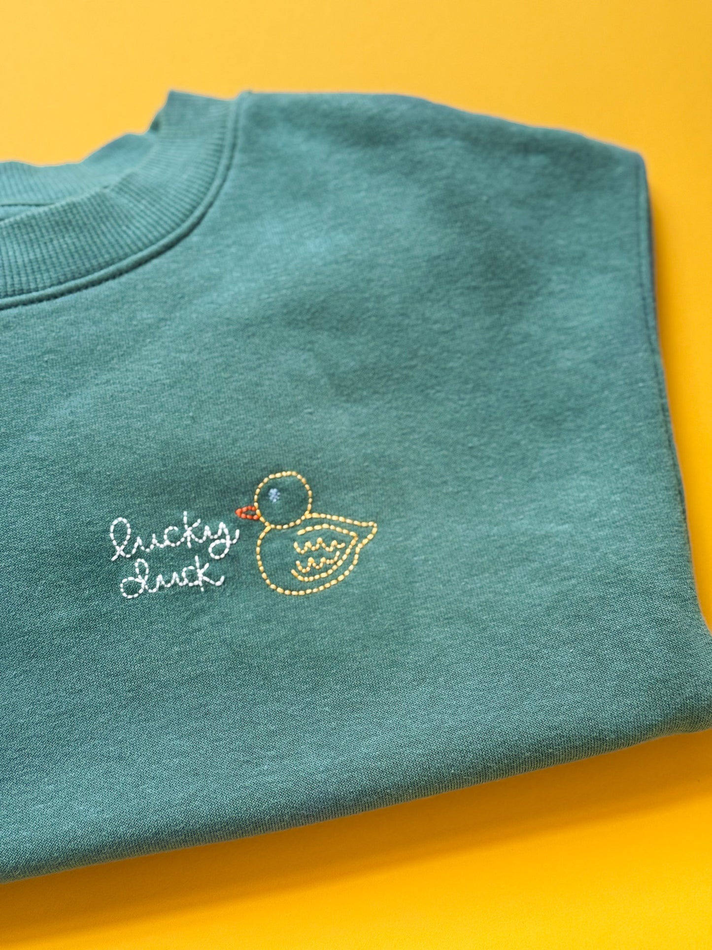 Lucky Duck Kids Sweatshirt | 5-6T
